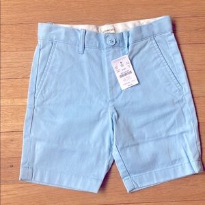NWT Crewcuts boys chino shorts - size 6